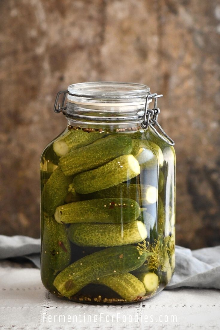 Grandmas Spicy Sweet Pickles