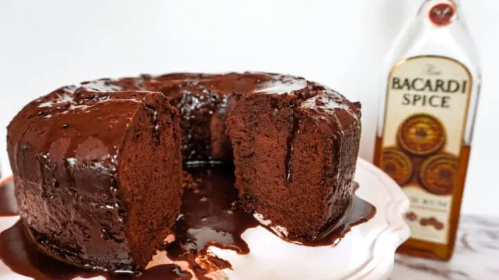 Grandpas Chocolate Rum Cake