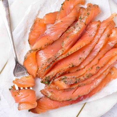 Gravlaks Dill- Cured Salmon