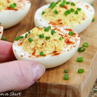 Greek Deviled Eggs With Ouzo