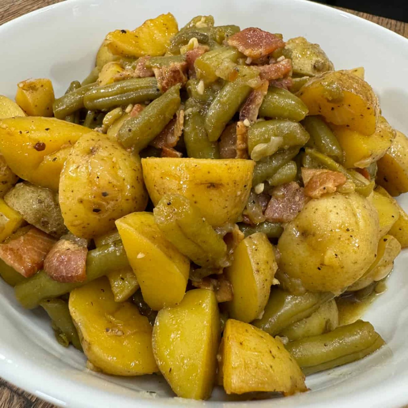 Green Bean & Potato Casserole