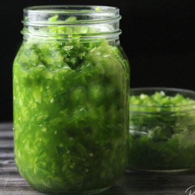 Green Pepper Relish