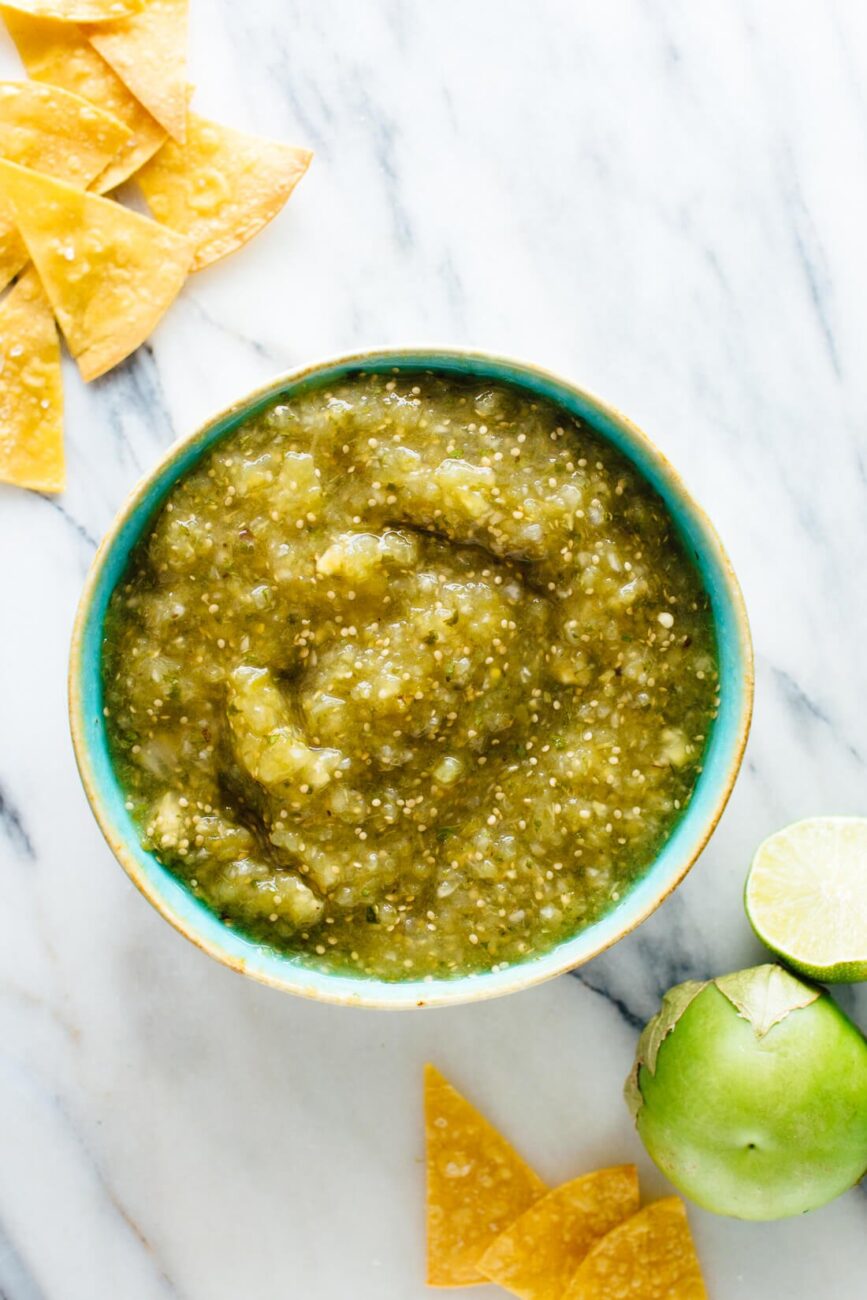 Green Tomato Or Tomatillo Salsa