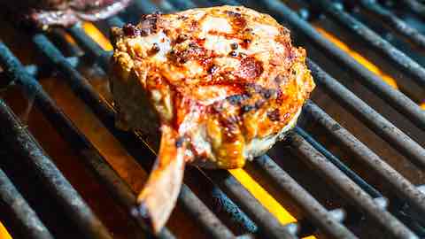 Grillade Of Veal Chops And Caribbean