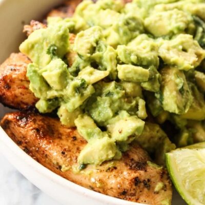 Grilled Chicken Breast With Avocado And