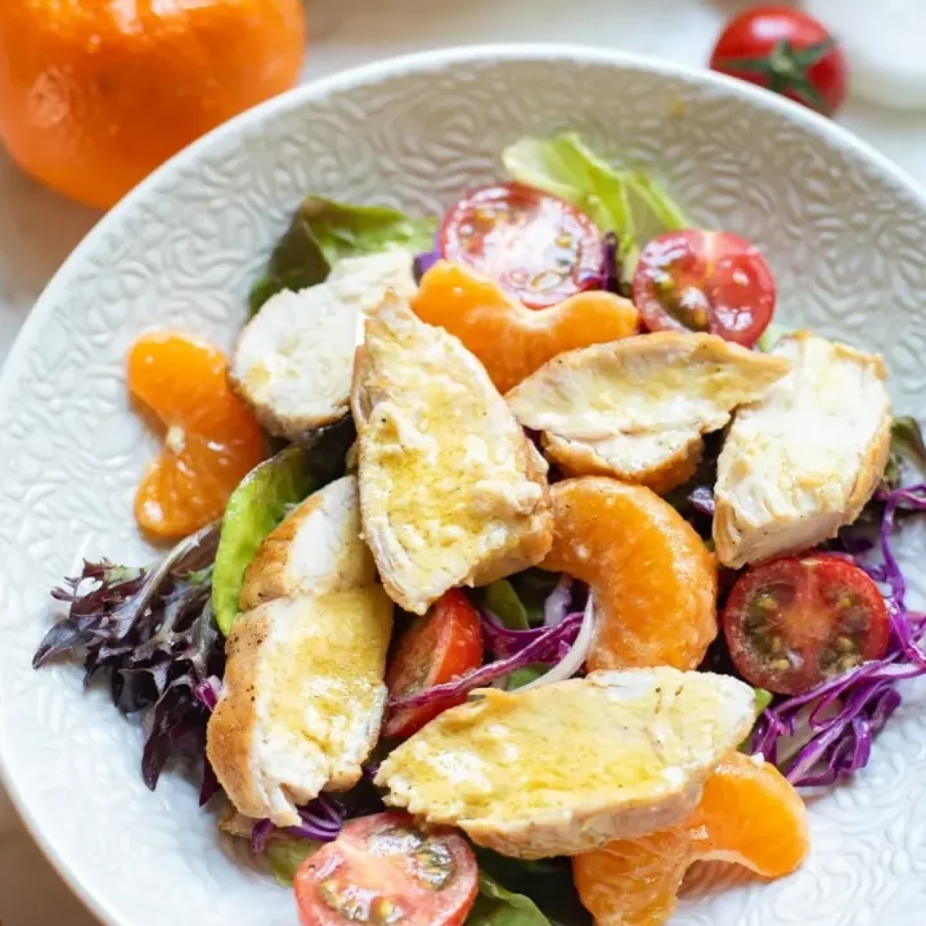 Grilled Chicken Breasts With Mandarin