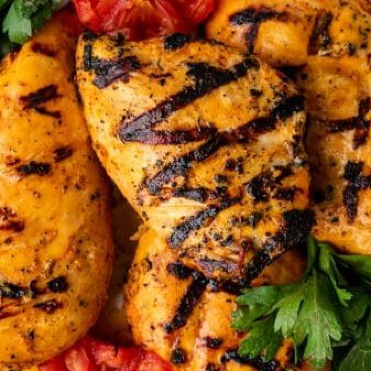 Grilled Chicken With Saffron And Apricots
