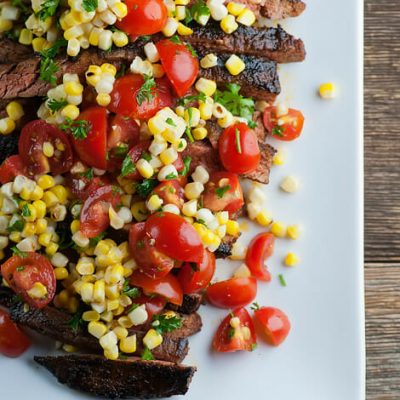 Grilled Corn Salsa