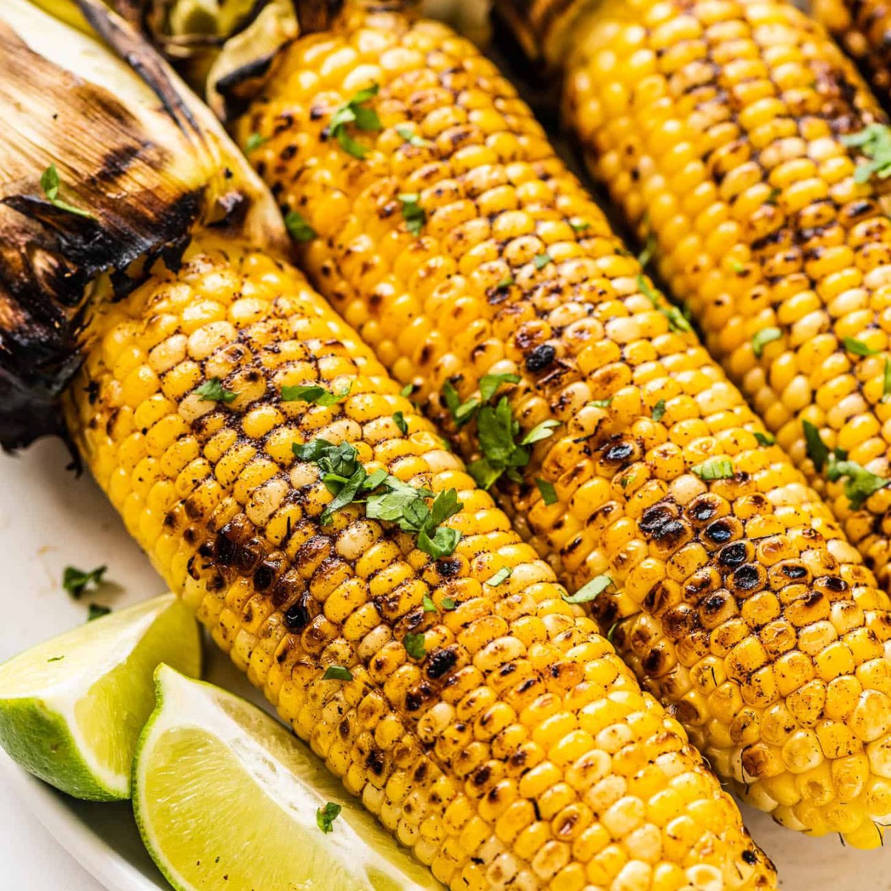 Grilled Corn With Chili Lime Butter