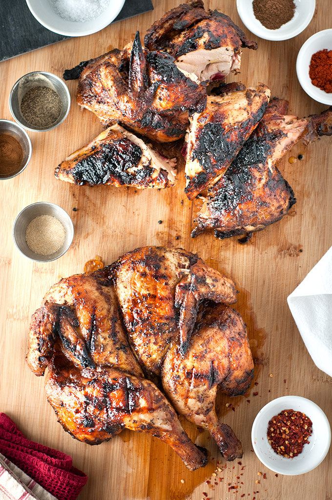 Grilled Jamaican Jerk Chicken With Speecy Spicy