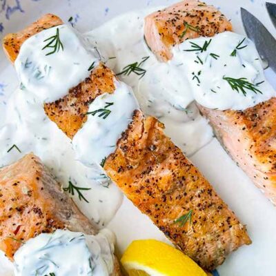 Grilled Lemon Salmon