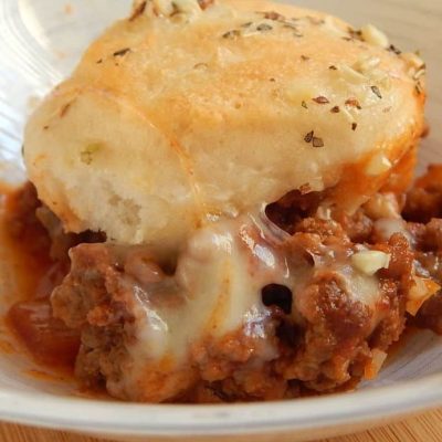 Ground Beef Casserole With Biscuits