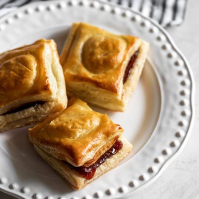 Guava And Manchego Phyllo Pouches