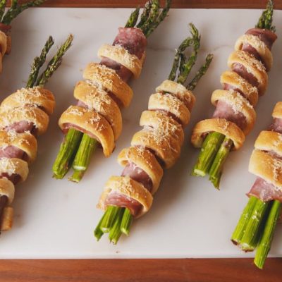 Ham And Asparagus Squares