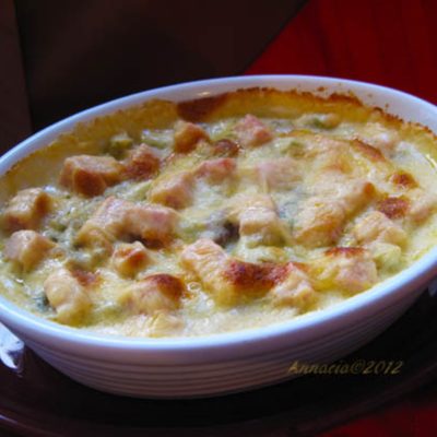 Ham &Amp; Asparagus Casserole