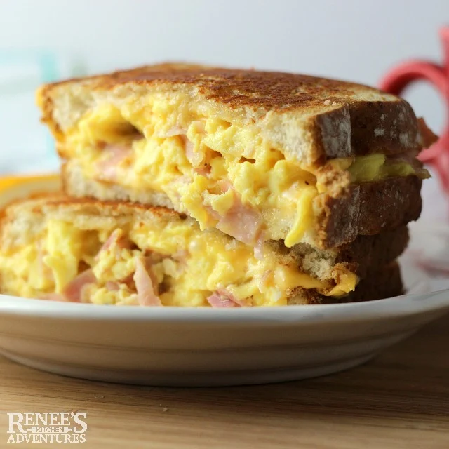 Ham Egg And Cheese Breakfast