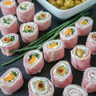 Ham Roll Up Appetizers