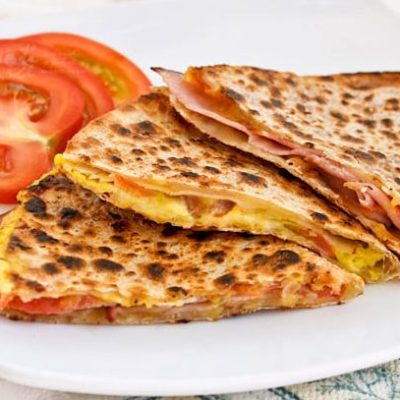 Ham, Tomato, And Mozzarella Breakfast Treats