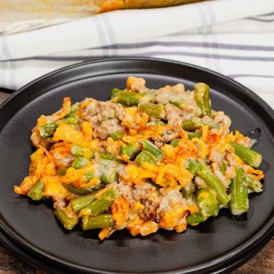 Hamburger And Three Bean Casserole