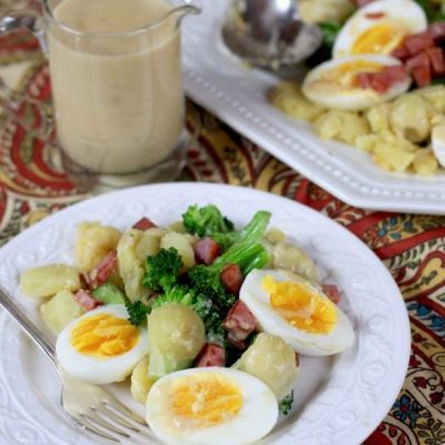 Hard Boiled Eggs With Mustard Sauce