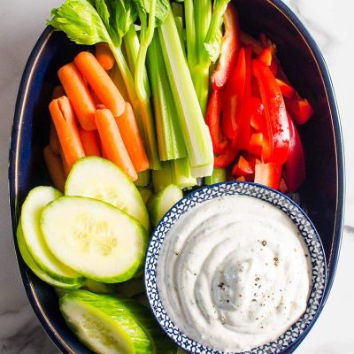 Healthy and Flavorful Garden Vegetable Dip Recipe