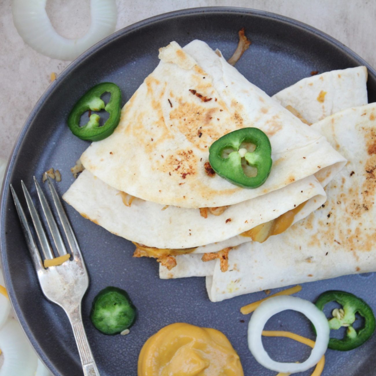 Healthy Chicken Quesadillas
