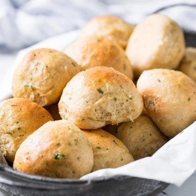 Healthy Whole Wheat Dinner Rolls
