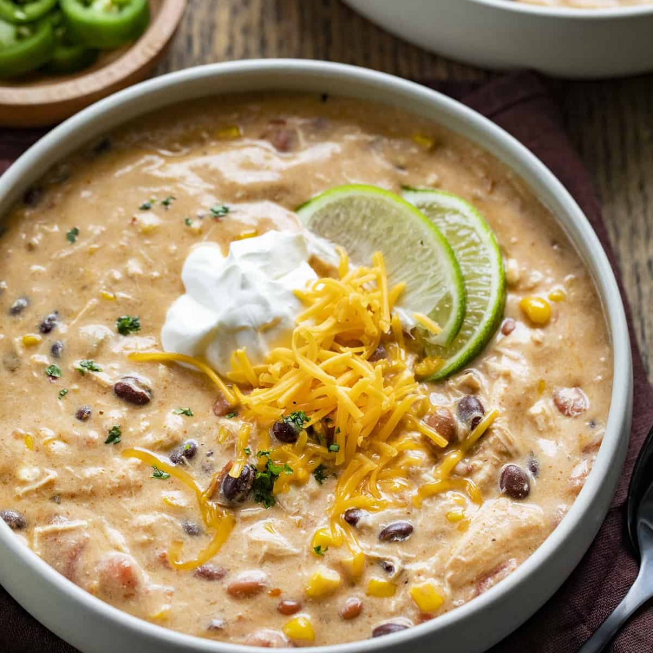 Hearty Chicken Taco Soup Recipe