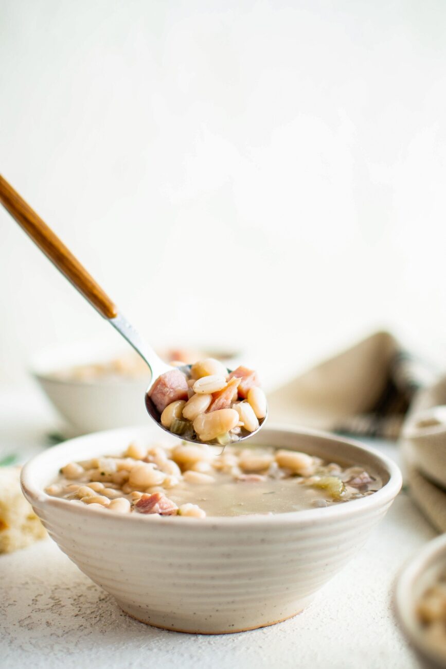 Hearty Ham and White Bean Soup Recipe