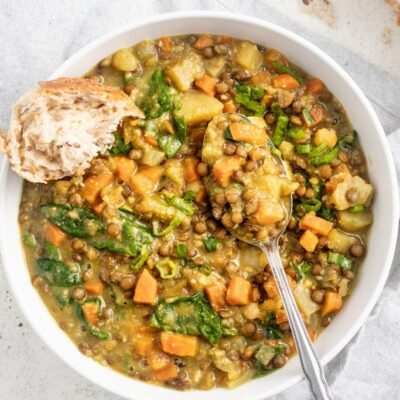 Hearty Lentil And Veggie Stew: A Nutritious One-Pot Meal