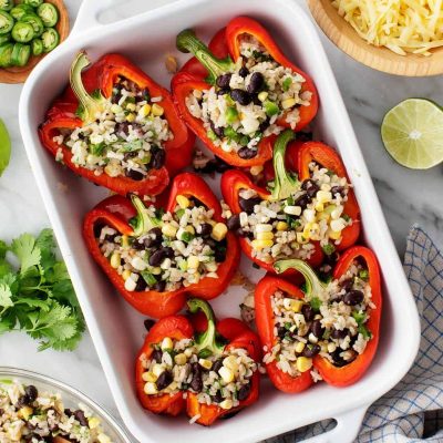 Hearty Stuffed Bell Peppers