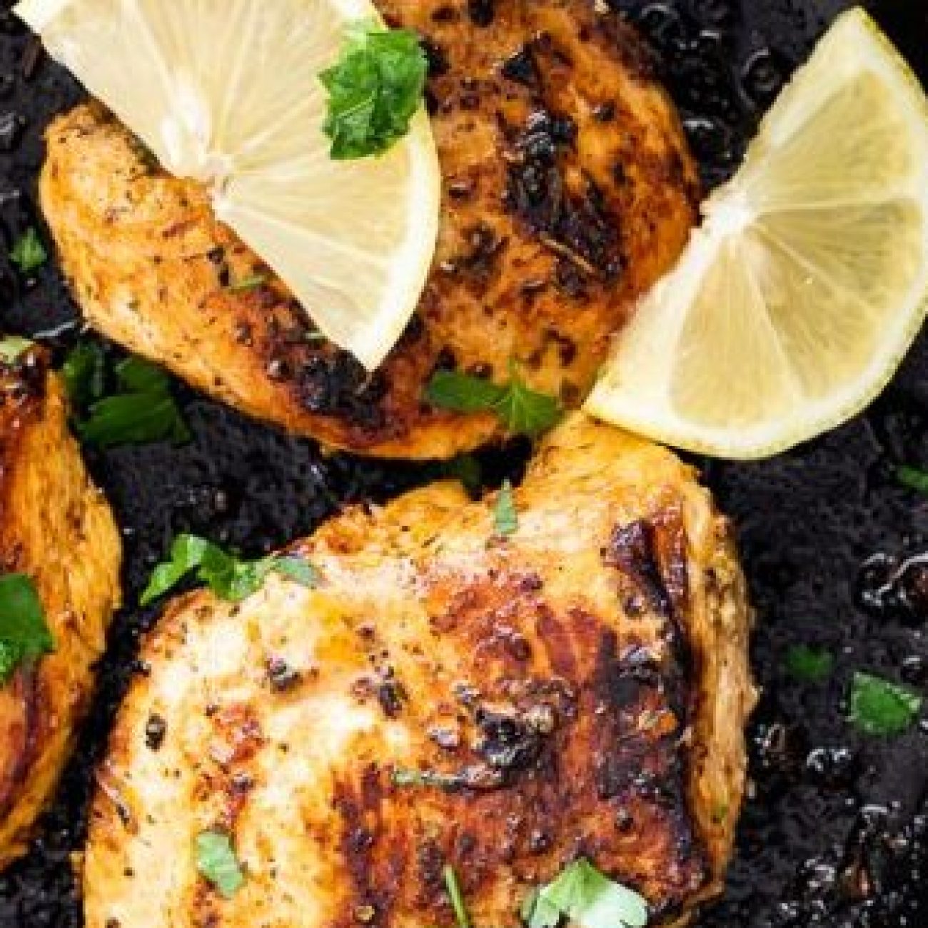 Herb Marinated Chicken Breasts With A Cold
