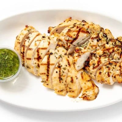 Herbed Chicken Breasts With Tomatillo Salsa
