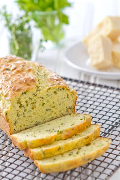 Herbed Zucchini Cheese Bread