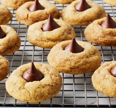 Hersheys Kiss Peanut Butter Cookies