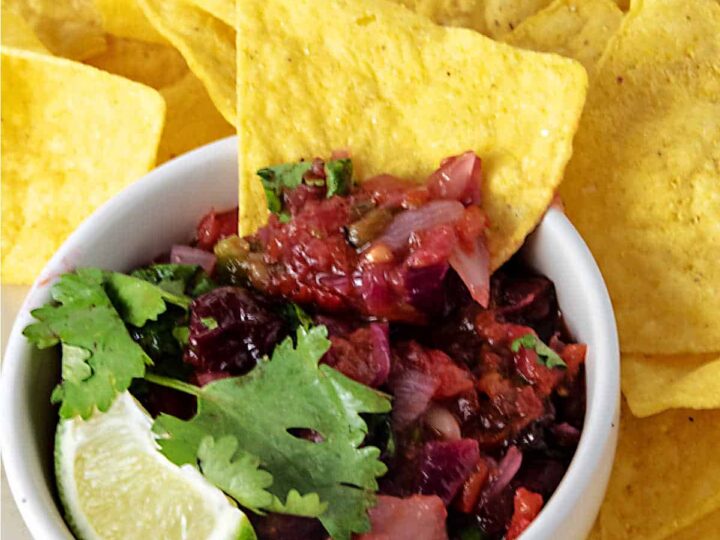 High Rollin Chile Cherry Salsa