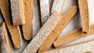 Holiday Gingerbread Biscotti