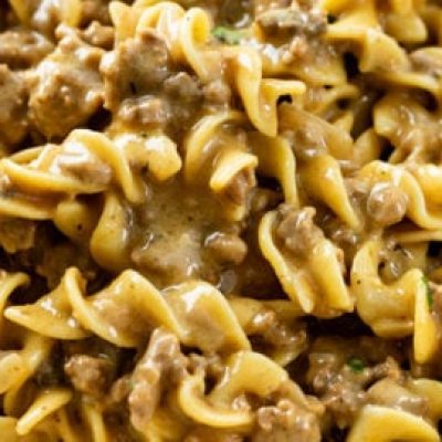 Home-Style Beef-N-Noodles W/Mushrooms