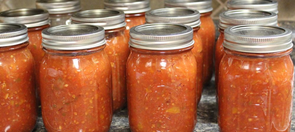 Homemade Canned Zucchini Salsa Recipe