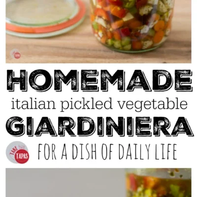 Homemade Hot Giardiniera