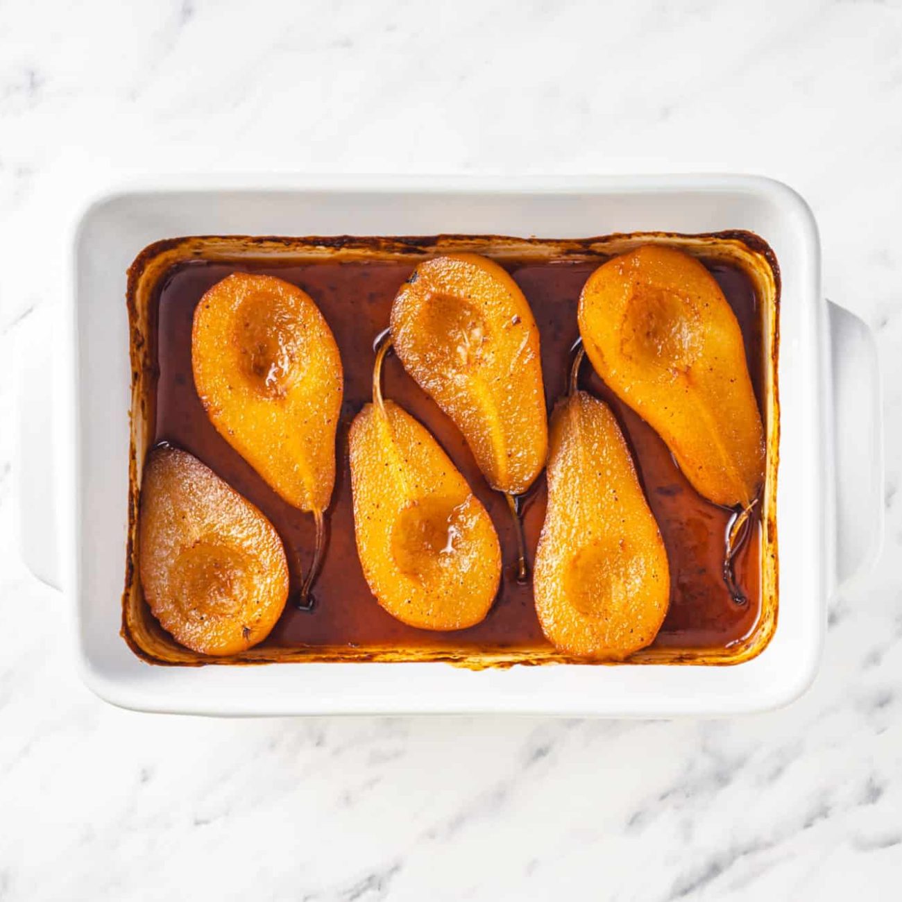 Honey And Spice Pears