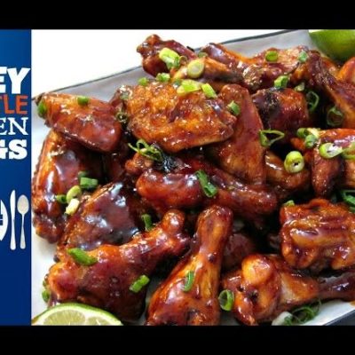 Honey Chipotle- Glazed Wings