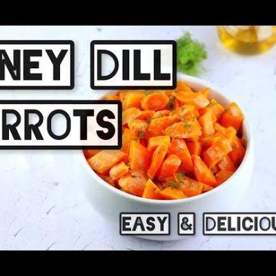 Honey-Glazed Carrots With Dill And Spice Infusion