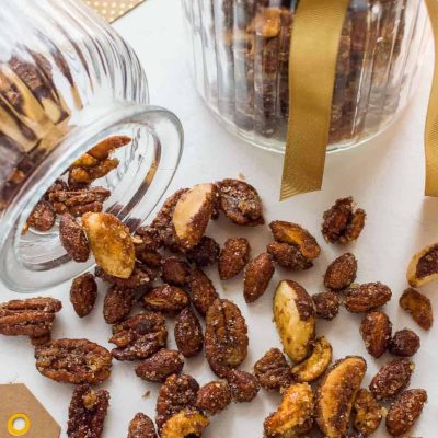 Honey-Glazed Spicy Mixed Nuts Recipe