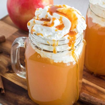 Hot Caramel Apple Cafe Hot Drink