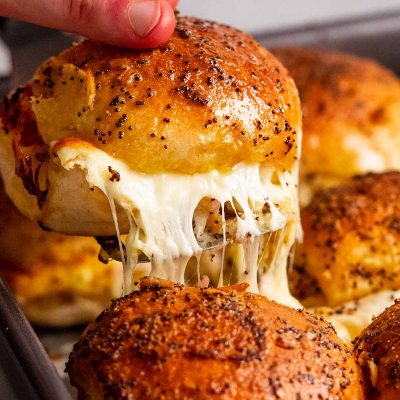 Hot Ham And Cheese Rolls