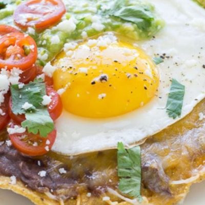 Huevos Rancheros Tostada