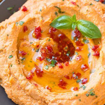 Hummus W/A Tomato Twissis Twist My