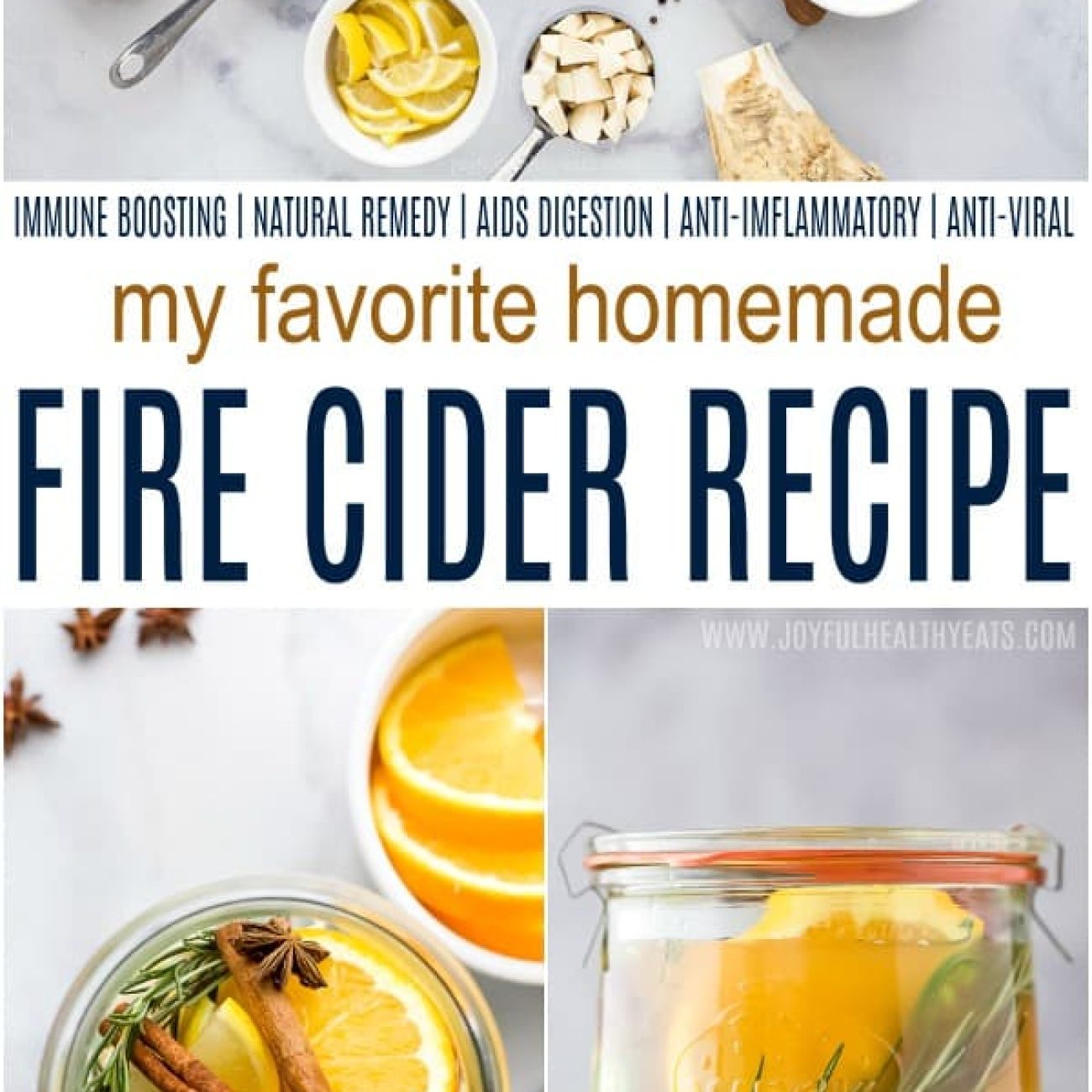 Immune-Boosting Apple Cider Vinegar Tonic for Cold Relief