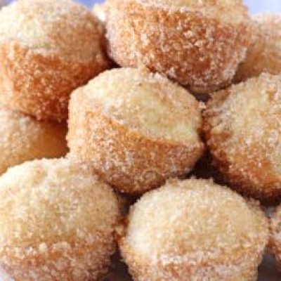 Indian Spiced Mini Donut Muffins